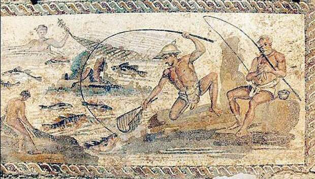 В Древнем Риме, кстати, рыбалка была возведена уже в ранг искусства и почиталась, как занятие аристократов. А Теоклит (др. Греция) уже создал некое подобие трактата о рыбалке, где указал на использование удочки с "обманчивой приманкой". душа, история, нахлыст, отдых, рыба, рыбалка, спининг, улов