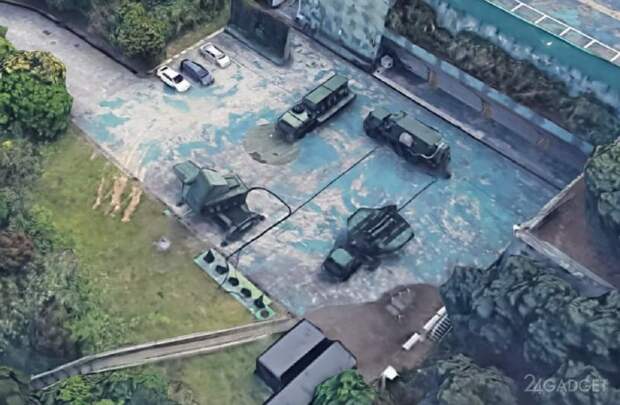 Google Earth 3D рассекретил секретную военную базу на Тайване (4 фото)