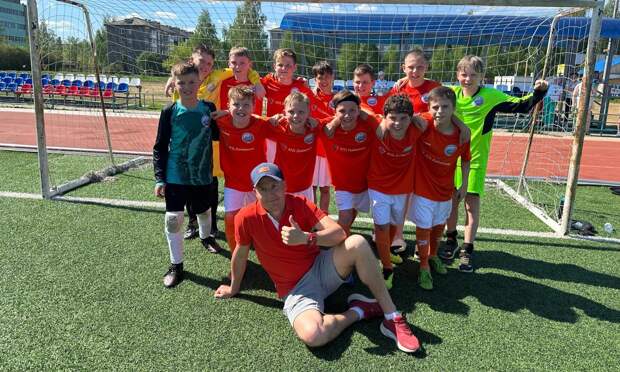 Юные Архангельские футболисты пробедили в турнире «Кожаный мяч».