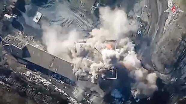 Скриншот кадра видео Минобороны России