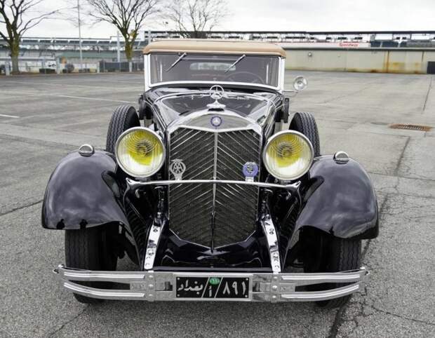 Кабриолет Mercedes-Benz 770K из музея гоночной трассы Индианаполиса