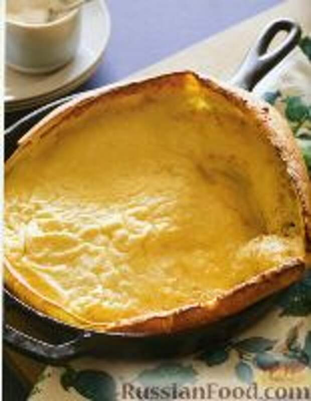 Фото к рецепту: Немецкий панкейк (Dutch baby или German pancake)