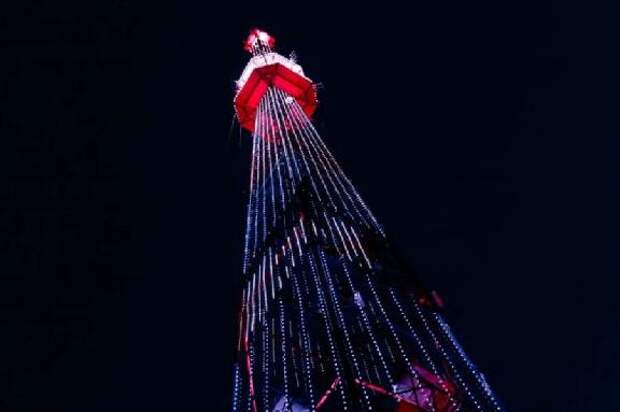 В День Государственного флага России на тамбовской телебашне включат праздничную подсветку