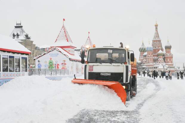 Московские снегопады приблизились к полувековому рекорду