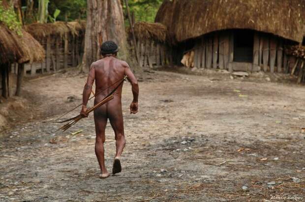 Рубят пальцы, сушат трупы: как живет примитивное племя Дани