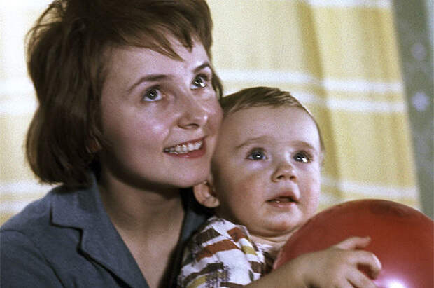 Людмила с сыном (фото cemicvet.mediasole.ru)