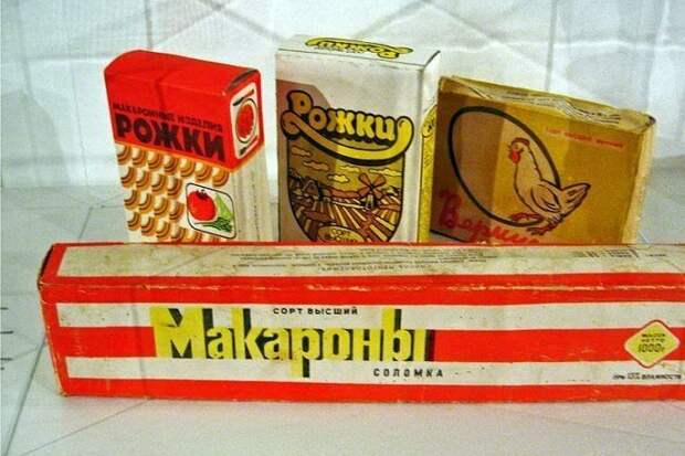 Разнообразие советских макарон. / Фото: fb.ru