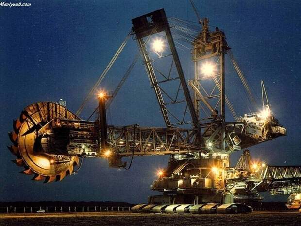 Экскаватор Bagger 288 - крупнейший в мире Экскаватор Bagger 288 - крупнейший в мире