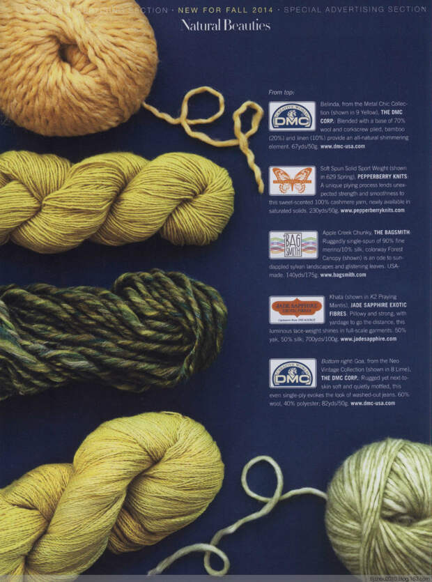 Vogue Knitting 2014 秋 - 紫苏 - 紫苏的博客 Vogue Knitting 2014 秋 - 紫苏 - 紫苏的博客