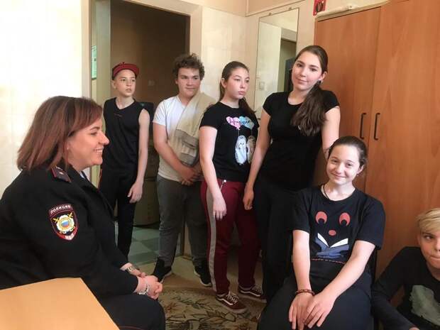Встреча. Фото: УВД по ЮВАО ГУ МВД России по г. Москве
