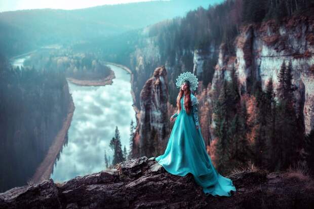 Фотография: Лесные принцессы и русалки