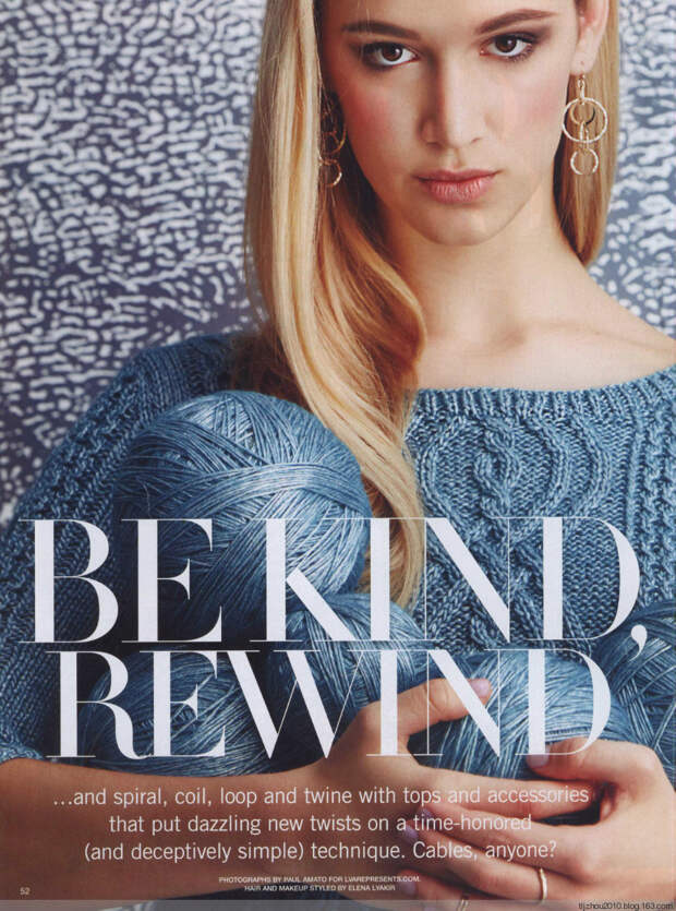 Vogue Knitting 2014 秋 - 紫苏 - 紫苏的博客 Vogue Knitting 2014 秋 - 紫苏 - 紫苏的博客