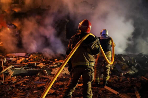 Ночью ВС РФ ударили по объектам в Миргороде, включая военный аэродром