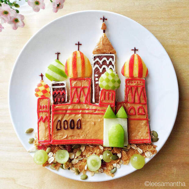 Съедобные шедевры от Саманты Ли