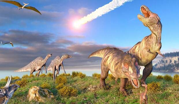 Динозавры начали вымирать до падения огромного астероида на Землю 66 миллионов лет назад
