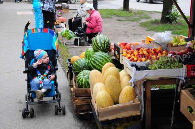 В Нижнем Новгороде появились стихийные рынки