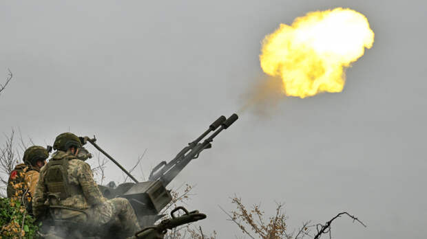 Зенитчики показали уничтожение дронов из ЗУ-23-2. Лучшее видео из зоны СВО