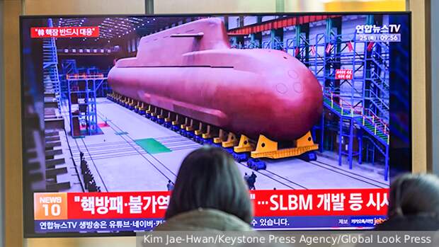 Северная Корея показала подводную аномалию
