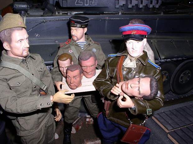 куклы, миниатюра, терминатор