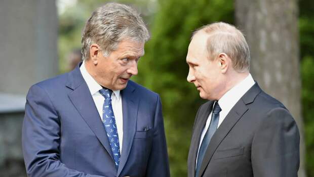Президенты России и Финляндии