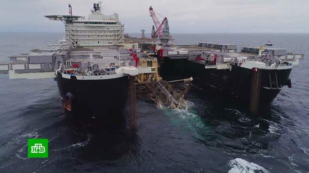 Германия назвала вмешательством санкции США против «Северного потока — 2»