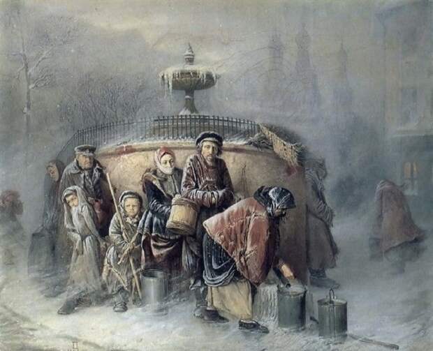 Работа художника, в которой четко раскрывается острота социальных проблем того времени. Работа художника, в которой четко раскрывается острота социальных проблем того времени.