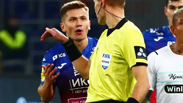 ЭСК: Москалёв ошибочно не назначил пенальти в ворота ЦСКА в игре с «Краснодаром»