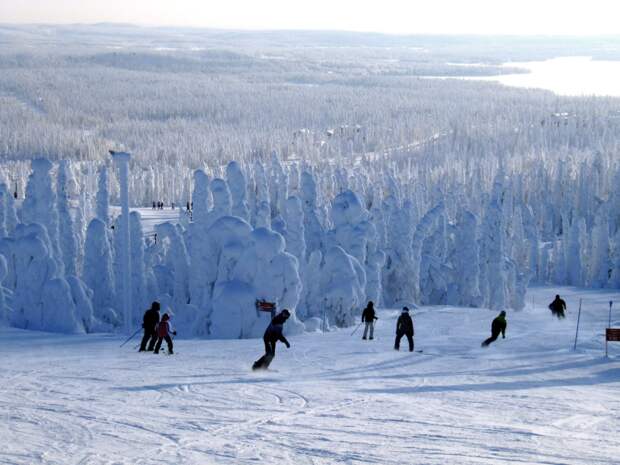 NewPix.ru - Лучший в Финляндии горнолыжный курорт Рука