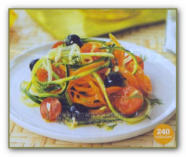 овощной салат для похудения