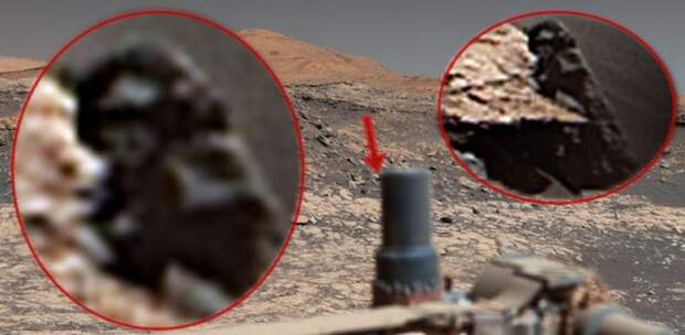 Кто-то на Марсе снова наблюдает за марсоходом Curiosity