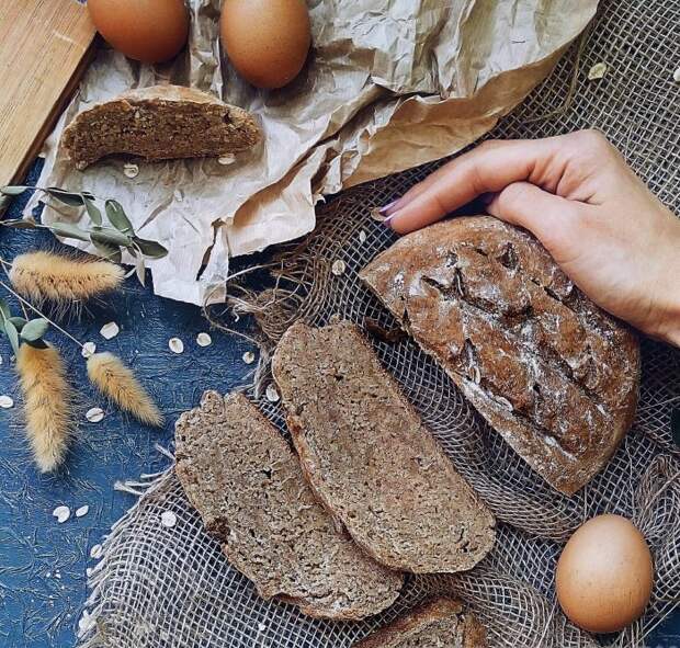 Ржаной хлеб. \ Фото: photorecept.ru.