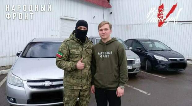 Халык фронты «Тимер» батальонына өч транспорт чарасы тапшырды