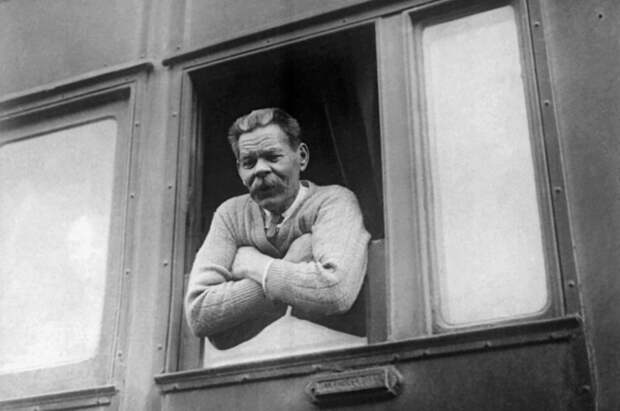 Максим Горький, вернувшийся из Италии в СССР. 31 мая 1928 года.