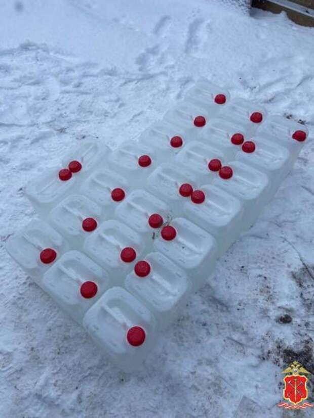 В Лужском районе ликвидировали цех по производству суррогатного алкоголя