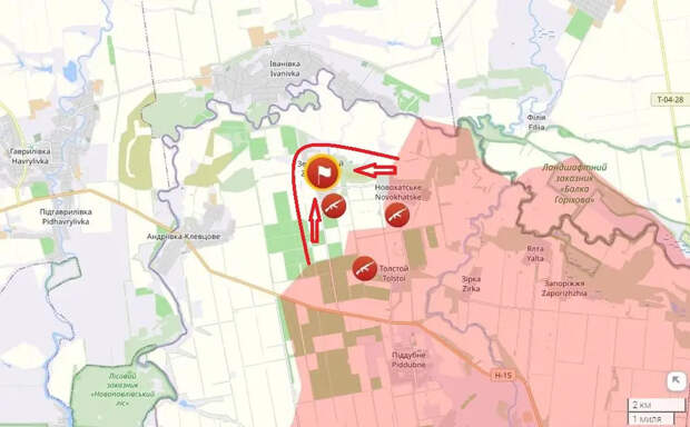 ВС РФ освободили от ВСУ Малиевку на Днепропетровщине и Зеленый Гай в ДНР
