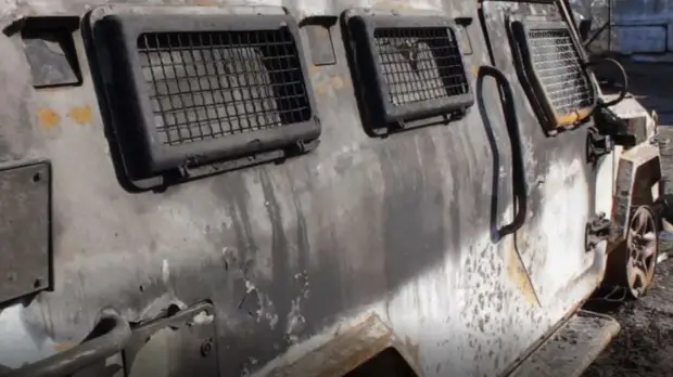 Минобороны России показало кадры уничтожения военной техники ВСУ с беспилотника