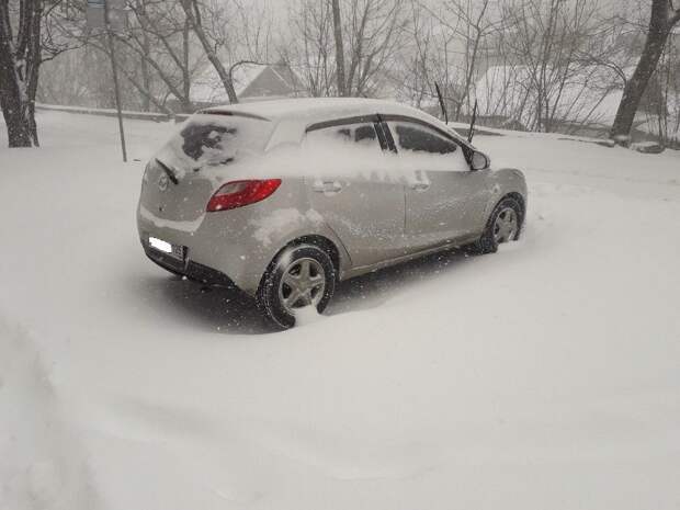 Репетиция весны во Владивостоке заканчивается снегопадом