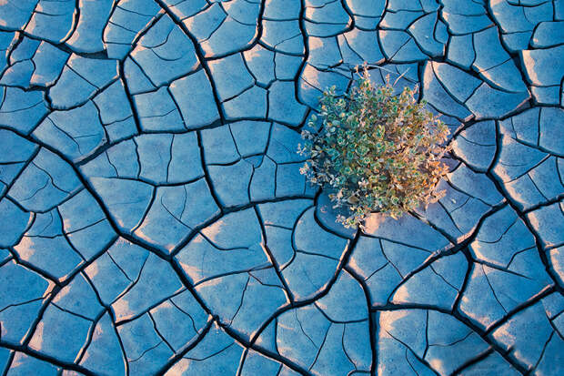 Desert badlands, USA