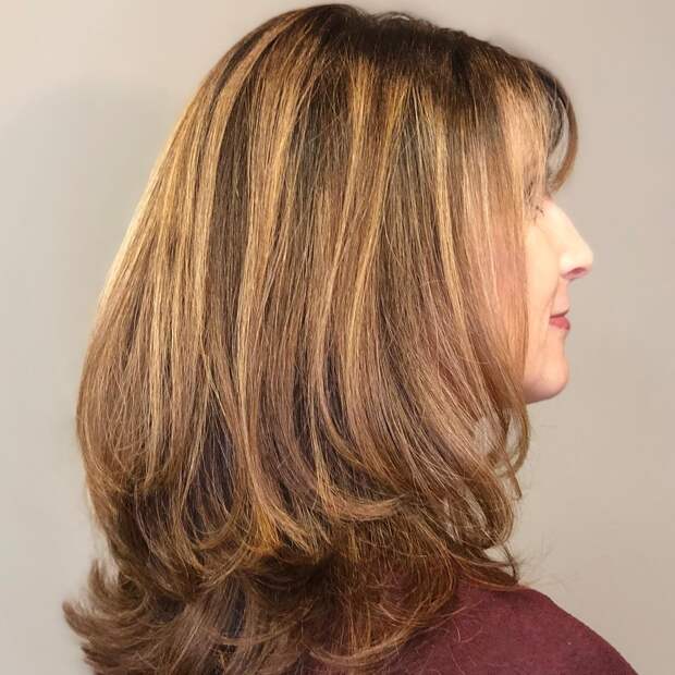 градуированные стрижки для женщин 40-50 лет фото 2