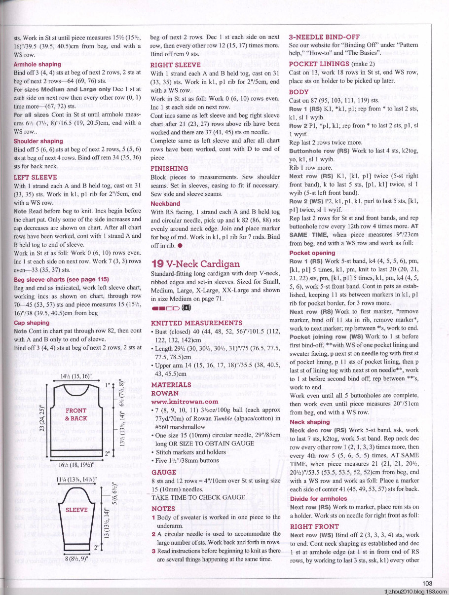 Vogue Knitting 2014 秋 - 紫苏 - 紫苏的博客 Vogue Knitting 2014 秋 - 紫苏 - 紫苏的博客