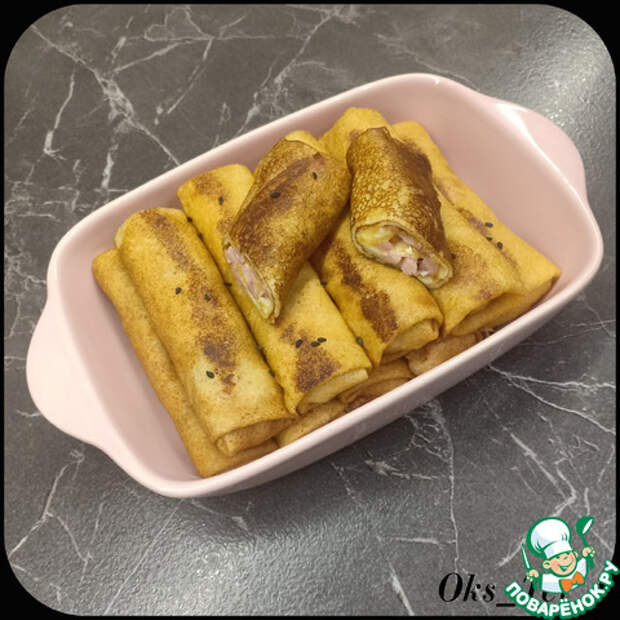 Начинка для блинов сырно-ветчинная