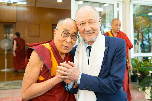 Анатолий Юницкий и Далай-Лама