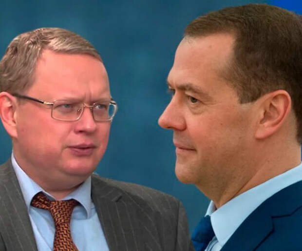 М. Делягин и Д.Медведев