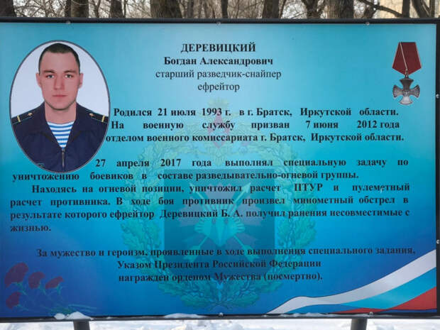Погиб в Сирии Богдан Деревицкий. 2017