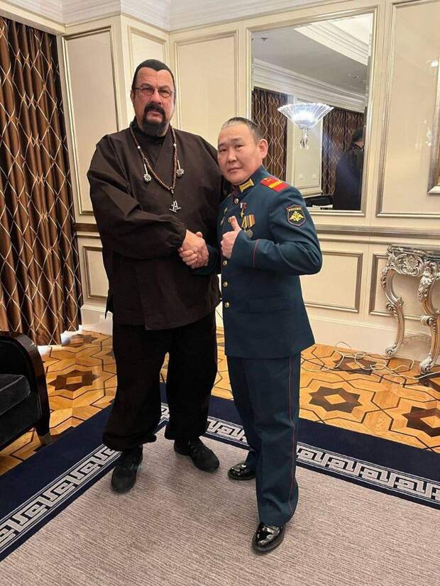 Стивен Сигал и Андрей Григорьев