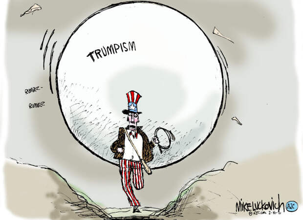 Провал импичмента Трампа в карикатурах