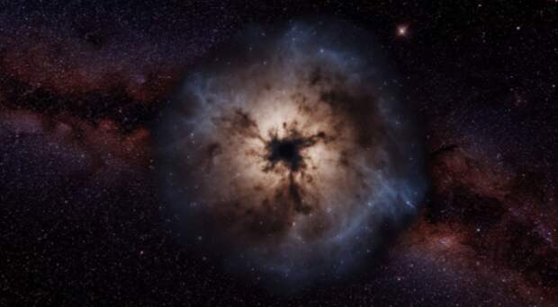 Загадочное облако из металла скрывает свет звезды