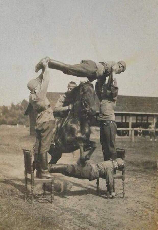 Архивные кадры из прошлого
