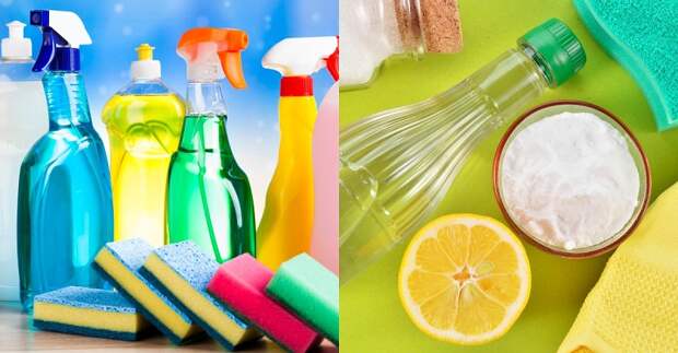 моющие и чистящие средства химия