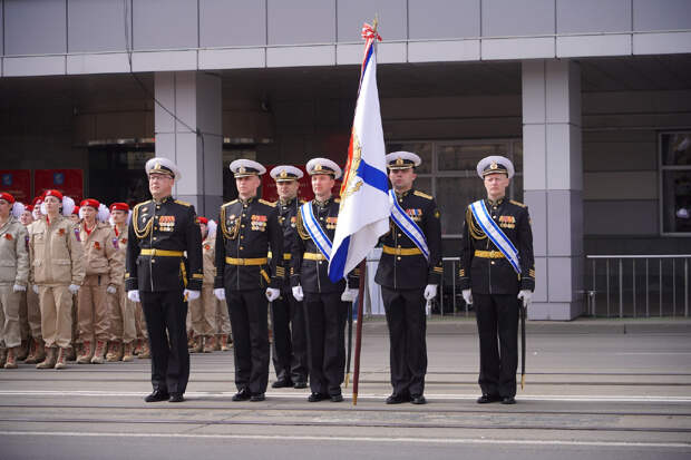 Порядка 5 тысяч военнослужащих БФ приняли участие в проведении праздничных мероприятий, посвященных Великой Победе